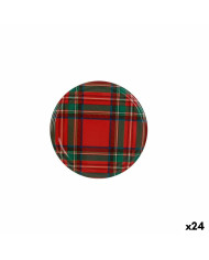 Set of lids Sarkap   Scottish Man 6 Pieces 6,6 x 0,8 cm (24 Units)