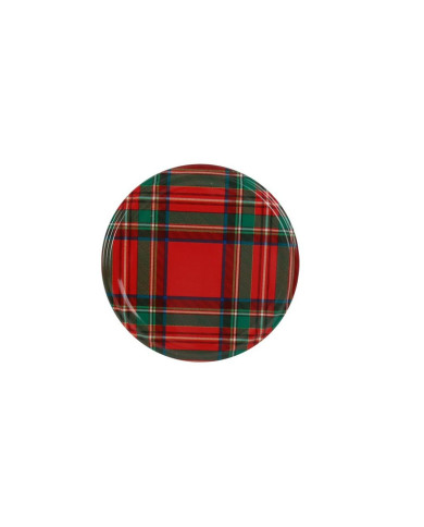 Set of lids Sarkap   Scottish Man 6 Pieces 6,6 x 0,8 cm (24 Units)