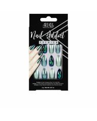 False nails Ardell 75887 Green Glitter Chrome (1 Unit)