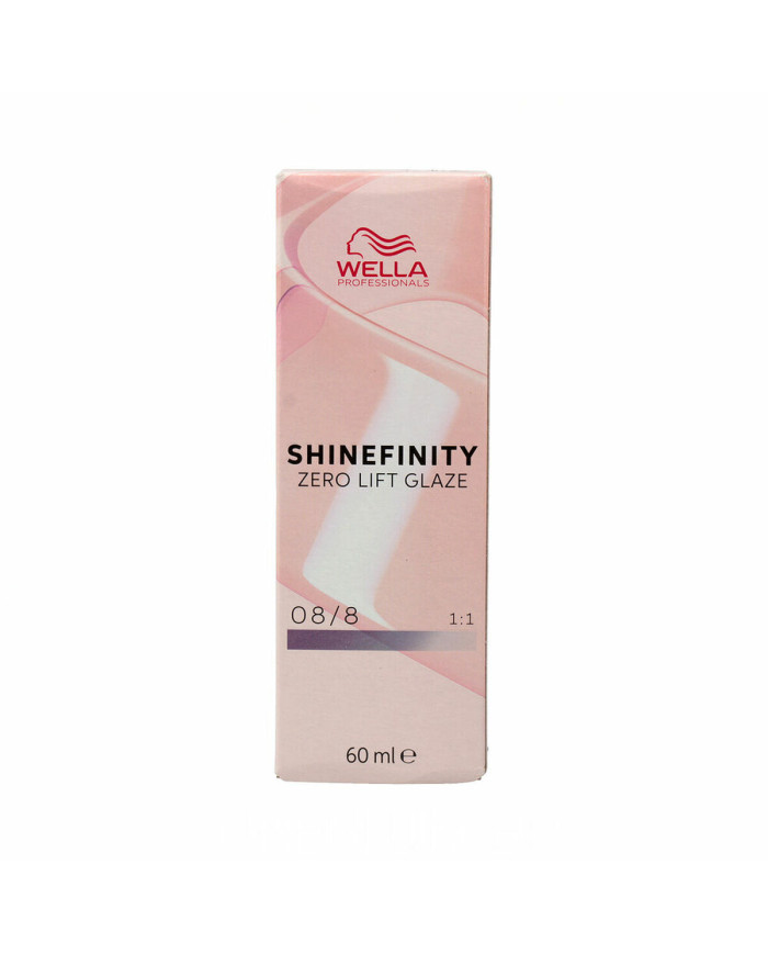 Permanent Colour Wella Shinefinity color Nº 08/8 (60 ml)