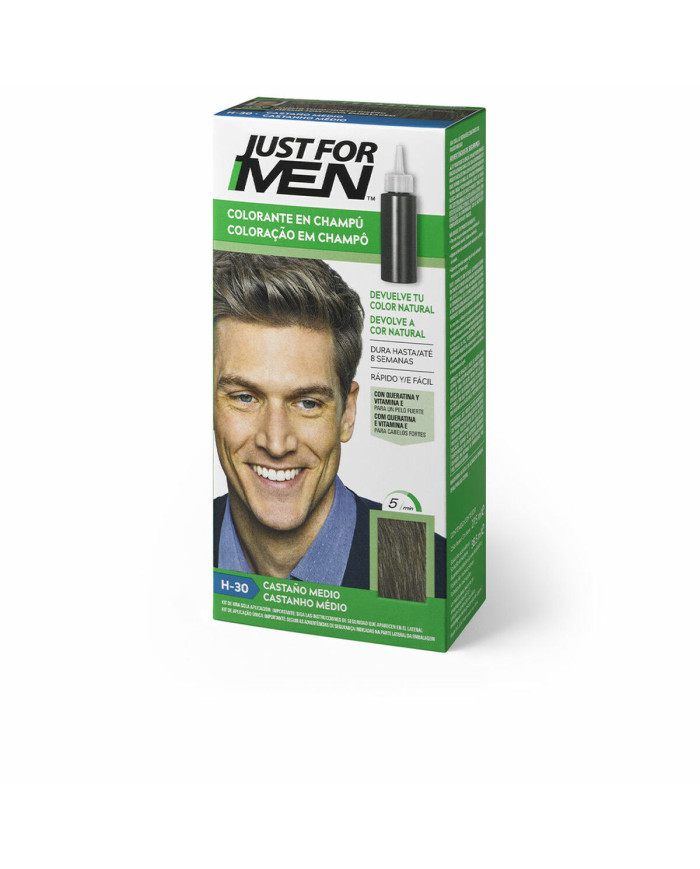 Shampoo Dye Just For Men Colorante Medium Chestnut 30 ml