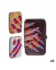 Manicure Set Plastic Nails (12 Units)