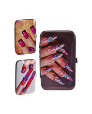 Manicure Set Plastic Nails (12 Units)