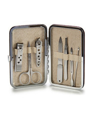 Manicure Set Plastic Nails (12 Units)