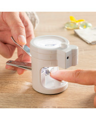 Nail Clippers with LED Light, Magnifying Glass and File Clail InnovaGoods