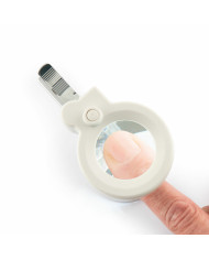 Nail Clippers with LED Light, Magnifying Glass and File Clail InnovaGoods