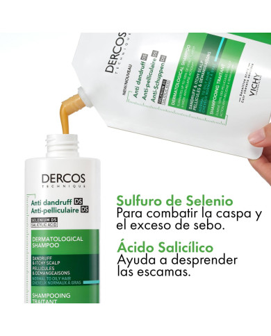Shampoo Vichy DERCOS 390 ml