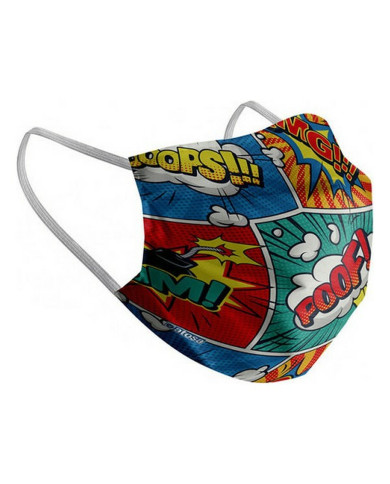 Hygienic Reusable Fabric Mask comic