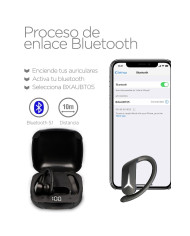 Sports Headphones KSIX Sport Buds 2 700 mAh