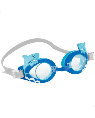 Children's Swimming Goggles Intex White