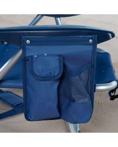 Beach Chair Aktive Dark blue 51 x 45 x 76 cm Beach