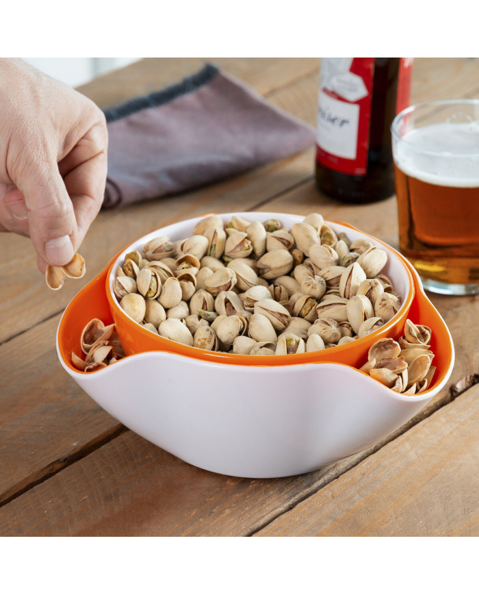 2-in-1 Snack Bowl InnovaGoods 2 Pieces