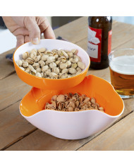 2-in-1 Snack Bowl InnovaGoods 2 Pieces