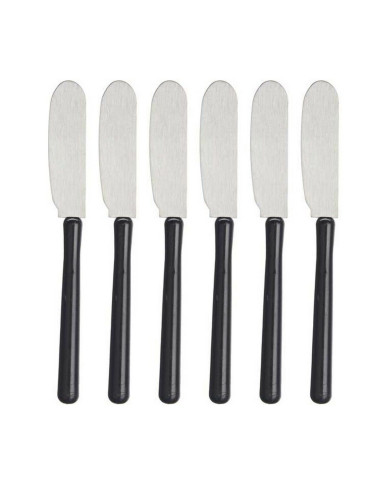 Butter Knife Kinvara Black Silver Plastic 1 x 20 x 13 cm