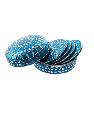 Coasters DKD Home Decor Aluminium MDF Wood (3 pcs)