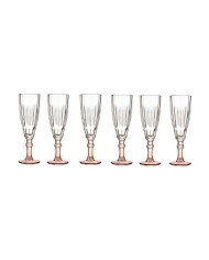 Champagne glass Vivalto Exotic Brown Crystal 170 ml