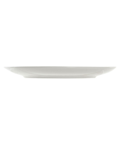 Flat plate DKD Home Decor Flowers Porcelain (27 x 27 x 2 cm)