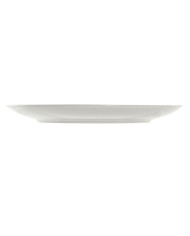 Flat plate DKD Home Decor Flowers Porcelain (27 x 27 x 2 cm)