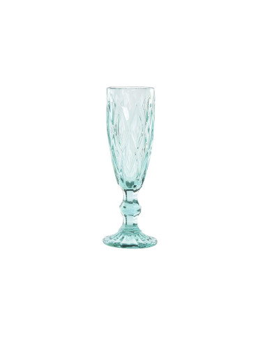 Wineglass DKD Home Decor Turquoise Crystal 150 ml