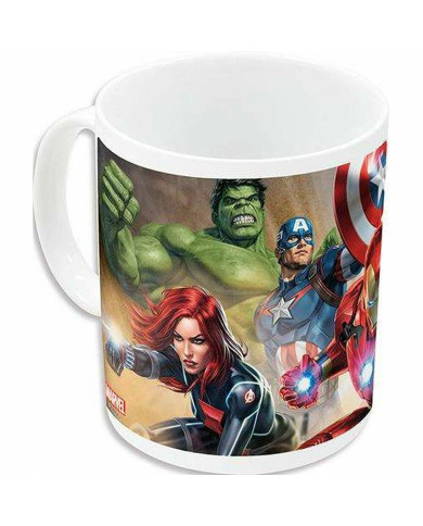 Mug The Avengers Infinity White Ceramic Red (350 ml)
