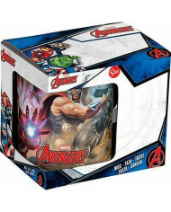Mug The Avengers Infinity White Ceramic Red (350 ml)