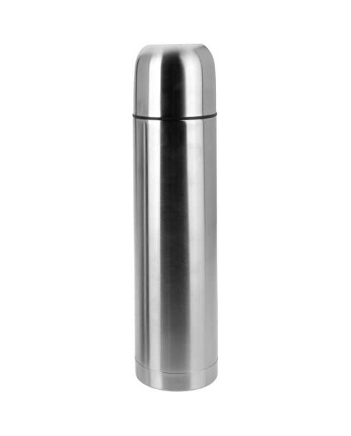 Thermos with Dispenser Stopper Excellent Houseware Silver 1 L