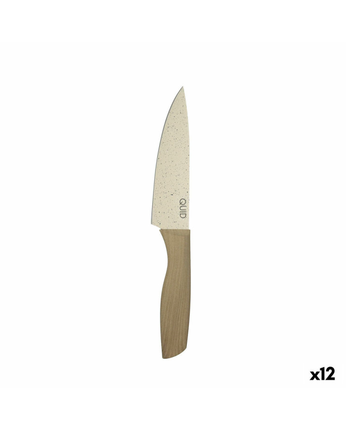 Chef's knife Quid Cocco Brown Metal 15 cm (Pack 12x)