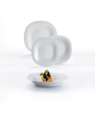 Flat plate Luminarc Carine Granit Grey Glass (27 cm)
