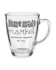 Mug Vivalto Transparent 320 ml (6 Units)