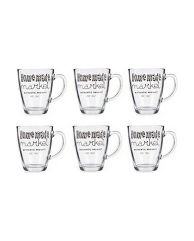 Mug Vivalto Transparent 320 ml (6 Units)