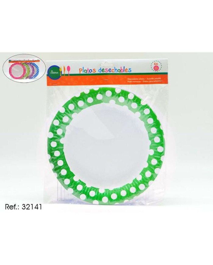 Plate set Disposable 12 Units