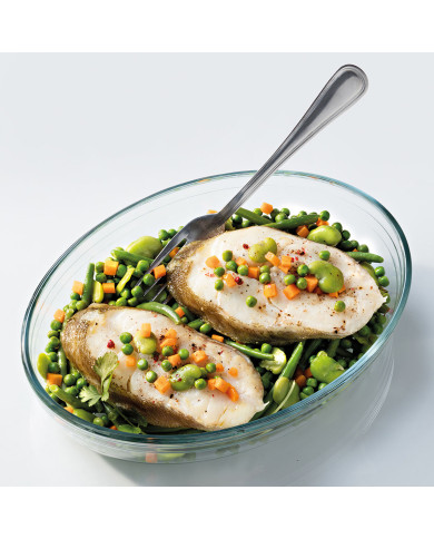 Oven Dish Ô Cuisine Ocuisine Vidrio Transparent Glass Oval 26,2 x 17,9 x 6,2 cm (6 Units)