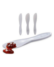 Knife Set Kinvara White Plastic 18 x 10 x 1 cm 18 x 3,5 x 1 cm 3 Pieces (12 Units)