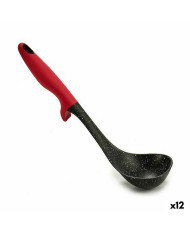 Ladle Black Red Nylon 7 x 30 x 9 cm (12 Units)