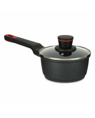 Saucepan with Lid Kinvara Black Metal Aluminium Bakelite Cast aluminium Ø 16 cm 17,1 x 14 x 35,2 cm (6 Units)