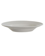 Deep Plate DKD Home Decor White Porcelain 20 x 20 x 3 cm