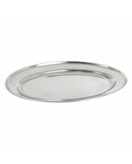 Tray Privilege 42853 Stainless steel Oval (18 Units) (35 x 22,2 cm)