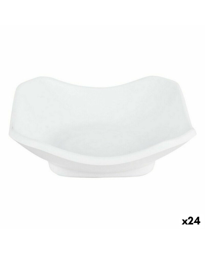 Tasting Set Viejo Valle Troya White Melamin Squared 11 x 11 x 3,5 cm (24 Units)