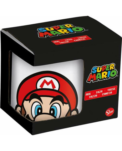 Ceramic Mug Super Mario White 325 ml Children's Ceramic