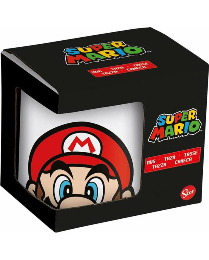 Ceramic Mug Super Mario White 325 ml Children's Ceramic