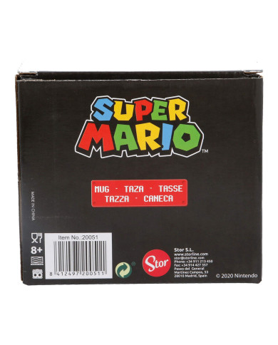 Ceramic Mug Super Mario White 325 ml Children's Ceramic