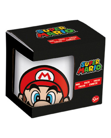 Ceramic Mug Super Mario White 325 ml Children's Ceramic