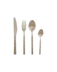 Cutlery Home ESPRIT Silver Stainless steel 15 x 7 x 24 cm 16 Pieces