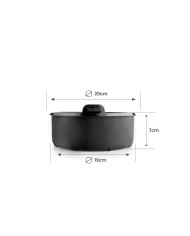 Air Fryer Basket Ibili 20 Silicone