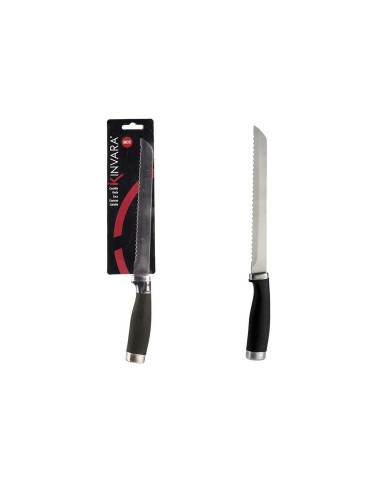 Serrated Knife Kinvara Stainless steel Plastic 20 cm (12 Units)