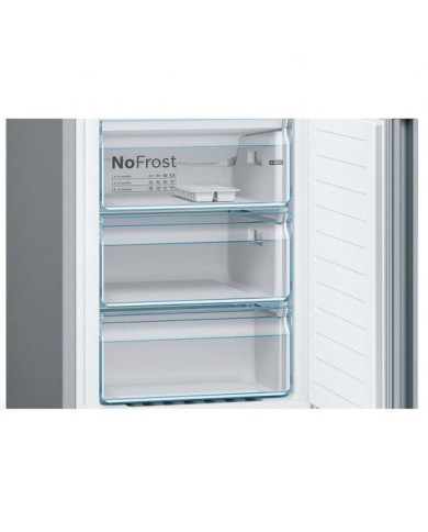 Combined Refrigerator BOSCH KGN36VIDA Silver Steel (Refurbished C)