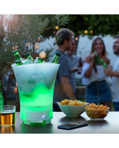 LED bucket with rechargeable speaker Sonice InnovaGoods