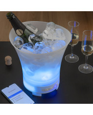 LED bucket with rechargeable speaker Sonice InnovaGoods