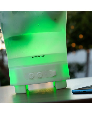 LED bucket with rechargeable speaker Sonice InnovaGoods