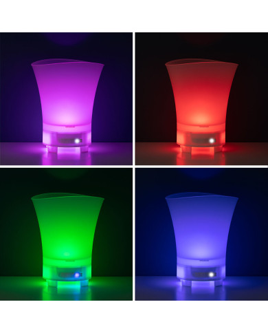 LED bucket with rechargeable speaker Sonice InnovaGoods
